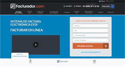 Desktop Screenshot of facturadorelectronico.com